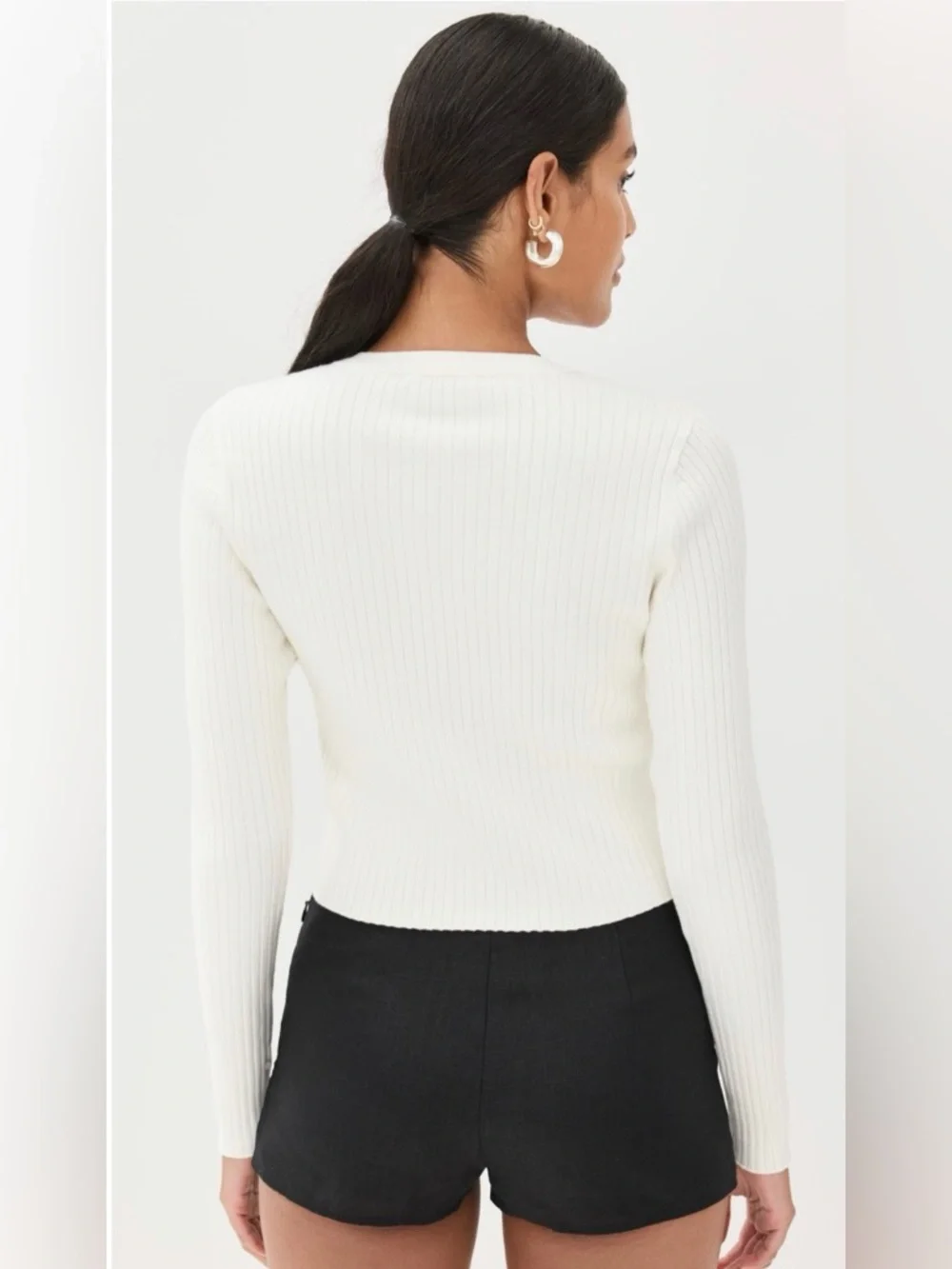 Reformation Joanne Cotton Cardigan - Picture 2 of 6